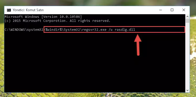 Rasdlg.dll dosyası için Regedit (Windows Kayıt Defteri) üzerinde temiz kayıt oluşturma