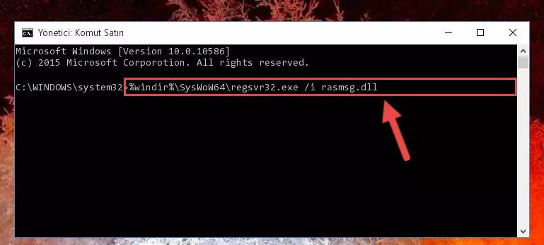 Rasmsg.dll kütüphanesinin Windows Kayıt Defterindeki sorunlu kaydını silme