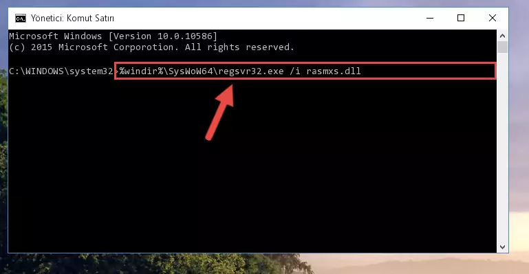 Rasmxs.dll kütüphanesinin sorunlu kaydını Regedit'den kaldırma (64 Bit için)
