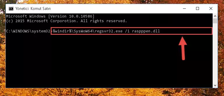 Raspppen.dll kütüphanesinin Windows Kayıt Defterindeki sorunlu kaydını silme