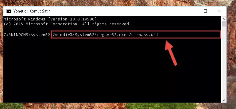 Rbass.dll dosyası için Regedit (Windows Kayıt Defteri) üzerinde temiz kayıt oluşturma