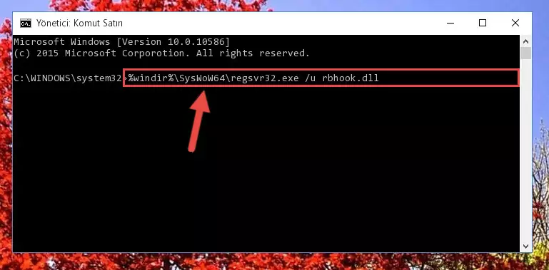 Rbhook.dll dosyası için Regedit (Windows Kayıt Defteri) üzerinde temiz kayıt oluşturma