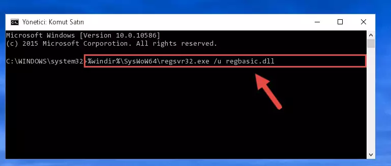 Regbasic.dll kütüphanesi için Regedit (Windows Kayıt Defteri) üzerinde temiz kayıt oluşturma