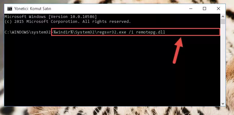 Remotepg.dll kütüphanesinin Windows Kayıt Defteri üzerindeki sorunlu kaydını temizleme