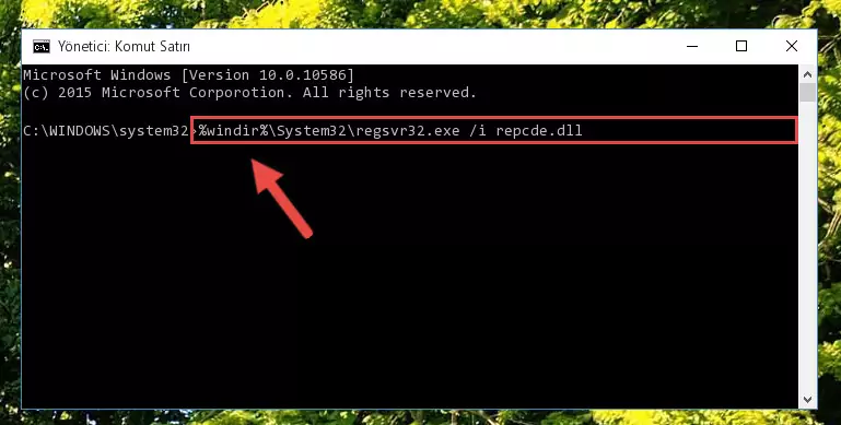 Repcde.dll kütüphanesinin Windows Kayıt Defteri üzerindeki sorunlu kaydını temizleme