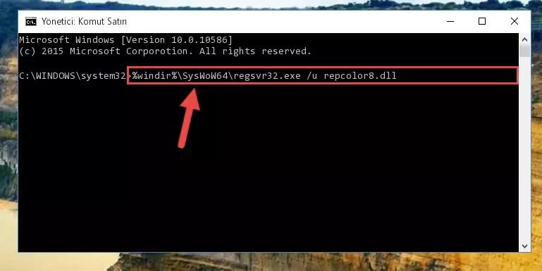 Repcolor8.dll kütüphanesi için temiz ve doğru kayıt yaratma (64 Bit için)