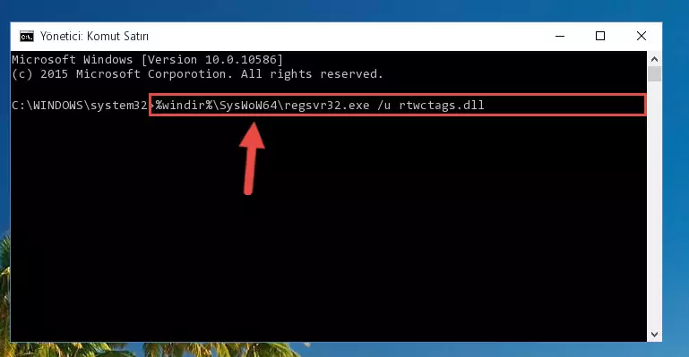 Rtwctags.dll kütüphanesi için temiz kayıt oluşturma (64 Bit için)