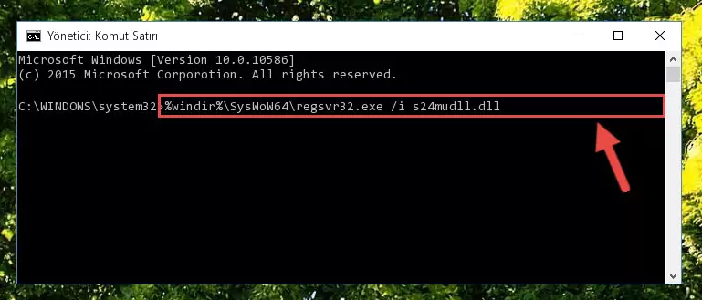 S24mudll.dll dosyasının Windows Kayıt Defterindeki sorunlu kaydını silme