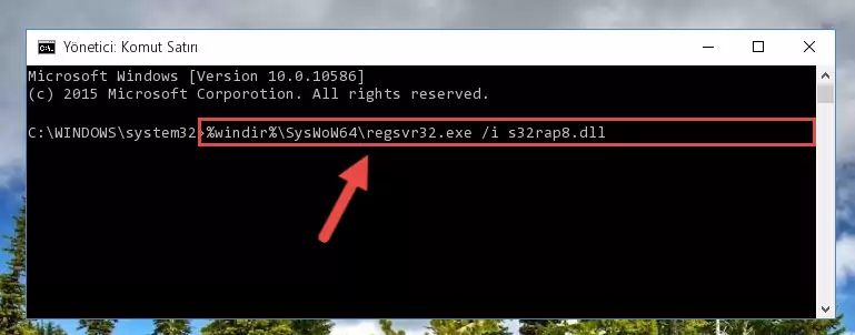 S32rap8.dll dosyasının sorunlu kaydını Regedit'den kaldırma (64 Bit için)