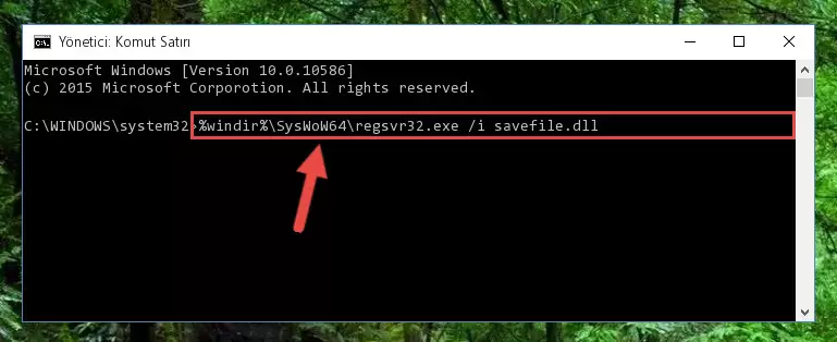 Savefile.dll kütüphanesinin Windows Kayıt Defteri üzerindeki sorunlu kaydını temizleme