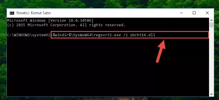 Sbcht16.dll kütüphanesinin Windows Kayıt Defterindeki sorunlu kaydını silme