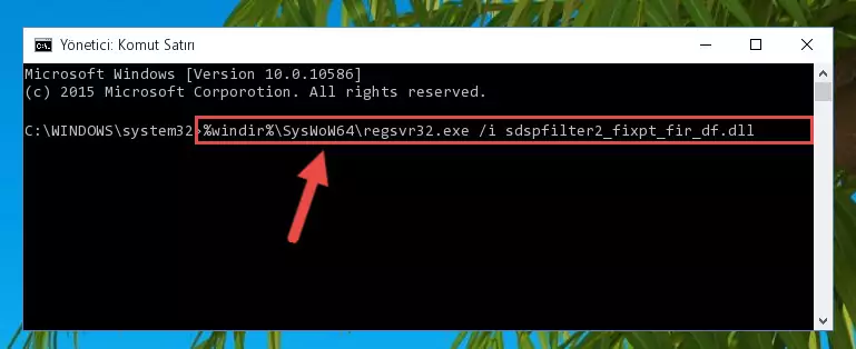 Sdspfilter2_fixpt_fir_df.dll dosyasının hasarlı kaydını silme