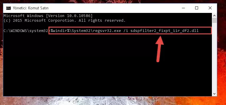 Sdspfilter2_fixpt_iir_df2.dll kütüphanesinin Windows Kayıt Defteri üzerindeki sorunlu kaydını temizleme