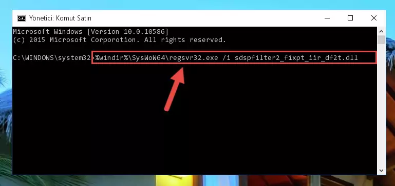 Sdspfilter2_fixpt_iir_df2t.dll dosyasının Windows Kayıt Defteri üzerindeki sorunlu kaydını temizleme