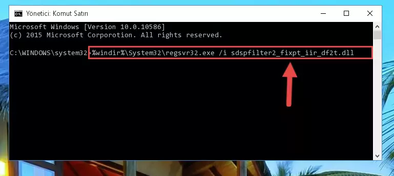 Sdspfilter2_fixpt_iir_df2t.dll dosyası için temiz kayıt oluşturma (64 Bit için)