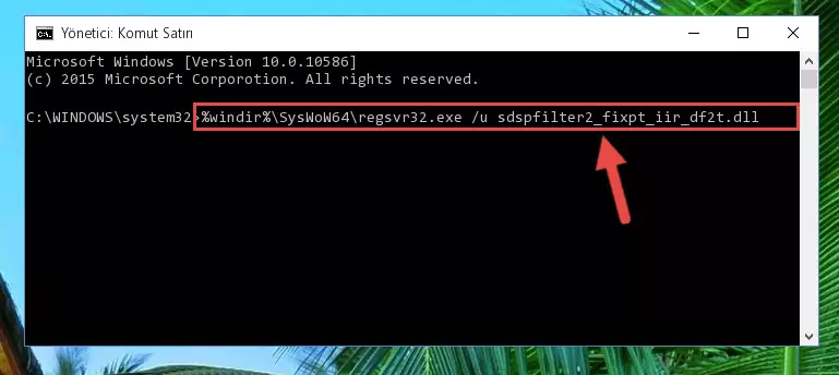 Sdspfilter2_fixpt_iir_df2t.dll dosyası için yeni kayıt oluşturma