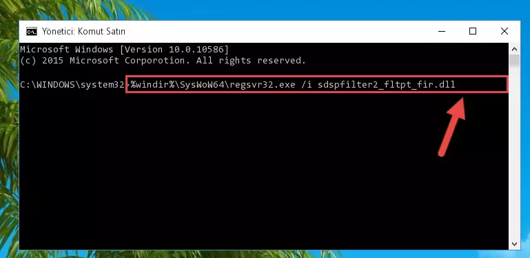 Sdspfilter2_fltpt_fir.dll kütüphanesinin hasarlı kaydını silme