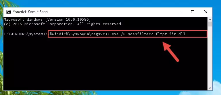 Sdspfilter2_fltpt_fir.dll kütüphanesi için yeni kayıt oluşturma