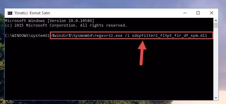 Sdspfilter2_fltpt_fir_df_sym.dll dosyasının hasarlı kaydını silme