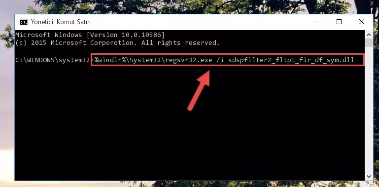 Sdspfilter2_fltpt_fir_df_sym.dll dosyası için temiz ve doğru kayıt yaratma (64 Bit için)