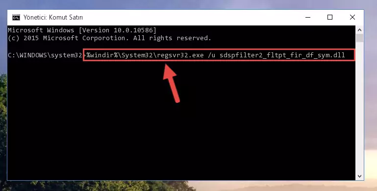 Sdspfilter2_fltpt_fir_df_sym.dll dosyasını .zip dosyası içinden çıkarma