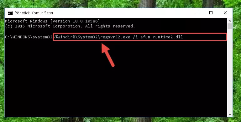 Sfun_runtime2.dll kütüphanesinin Windows Kayıt Defteri üzerindeki sorunlu kaydını temizleme