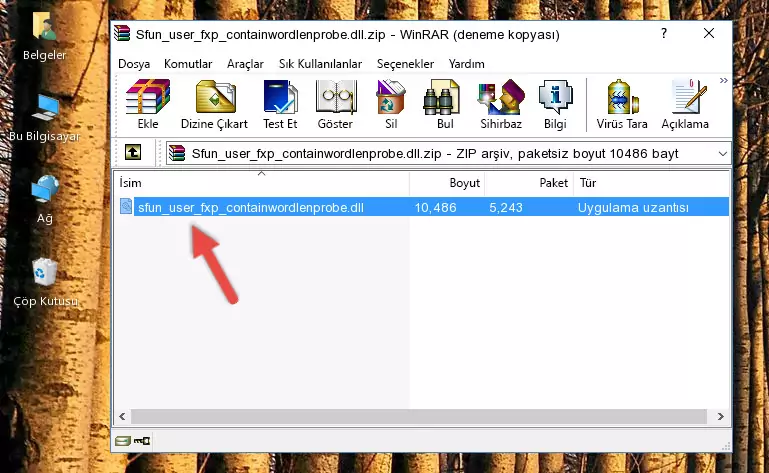 Sfun_user_fxp_containwordlenprobe.dll dosyasını programın kurulum dizinine kopyalama