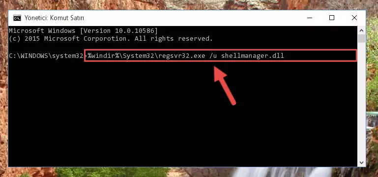 Shellmanager.dll dosyası için Windows Kayıt Defterinde yeni kayıt oluşturma