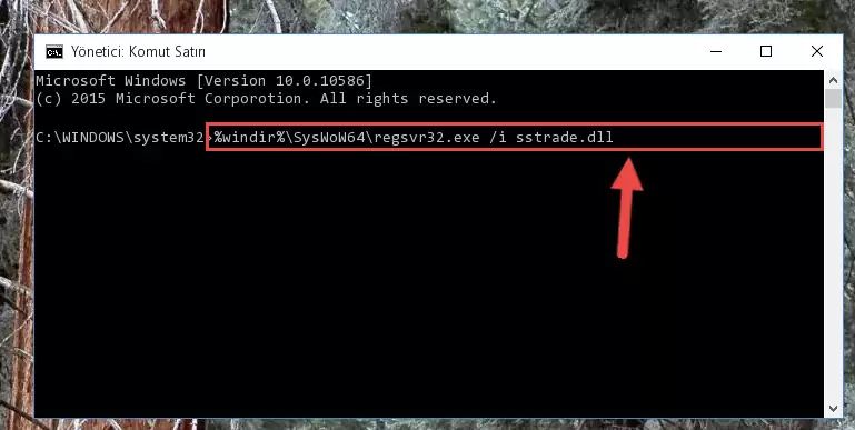 Sstrade.dll kütüphanesinin sorunlu kaydını Regedit'den kaldırma (64 Bit için)