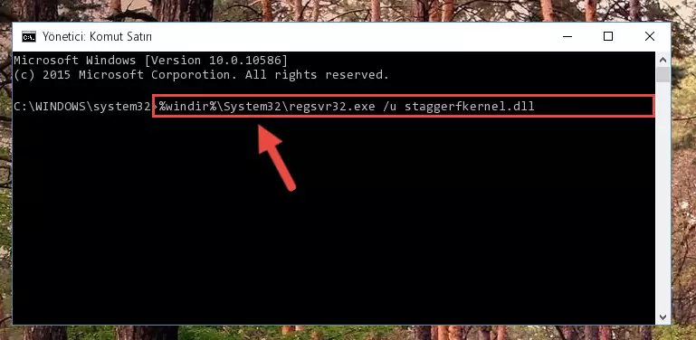 Staggerfkernel.dll dosyası için Windows Kayıt Defterinde yeni kayıt oluşturma