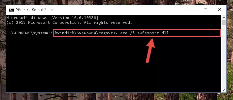 Swfexport.dll dosyasının Windows Kayıt Defterindeki sorunlu kaydını silme
