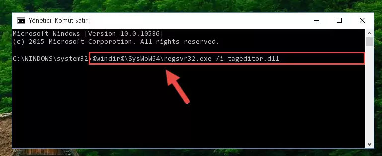 Tageditor.dll dosyasının Windows Kayıt Defteri üzerindeki sorunlu kaydını temizleme