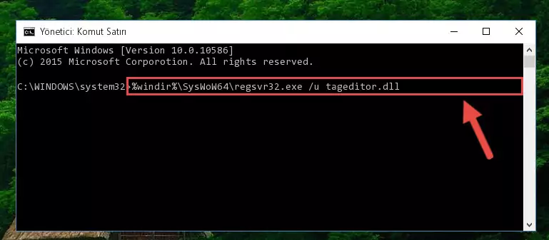 Tageditor.dll dosyası için Windows Kayıt Defterinde yeni kayıt oluşturma