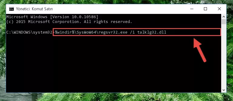 Talklg32.dll dosyasının Windows Kayıt Defteri üzerindeki sorunlu kaydını temizleme