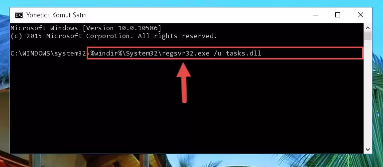 Tasks.dll kütüphanesi için Regedit (Windows Kayıt Defteri) üzerinde temiz kayıt oluşturma