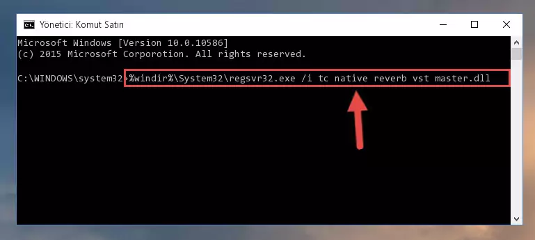 Tc native reverb vst master.dll dosyası için temiz kayıt oluşturma (64 Bit için)