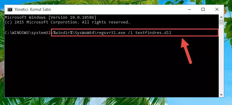 Textfindres.dll dosyasının Windows Kayıt Defteri üzerindeki sorunlu kaydını temizleme