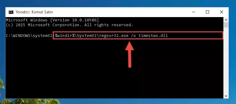 Timestwo.dll kütüphanesi için Regedit (Windows Kayıt Defteri) üzerinde temiz kayıt oluşturma