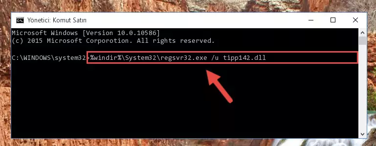 Tipp142.dll dosyası için Windows Kayıt Defterinde yeni kayıt oluşturma