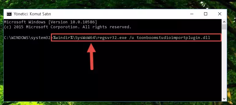 Toonboomstudioimportplugin.dll kütüphanesi için Regedit (Windows Kayıt Defteri) üzerinde temiz kayıt oluşturma