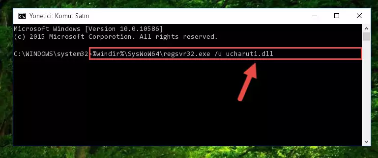 Ucharuti.dll dosyası için temiz kayıt oluşturma (64 Bit için)