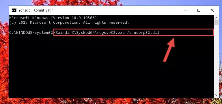 Uebmp32.dll dosyası için temiz kayıt yaratma (64 Bit için)