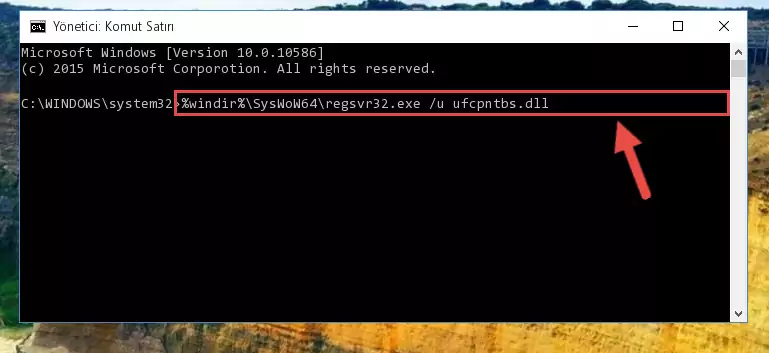 Ufcpntbs.dll dosyası için Windows Kayıt Defterinde yeni kayıt oluşturma