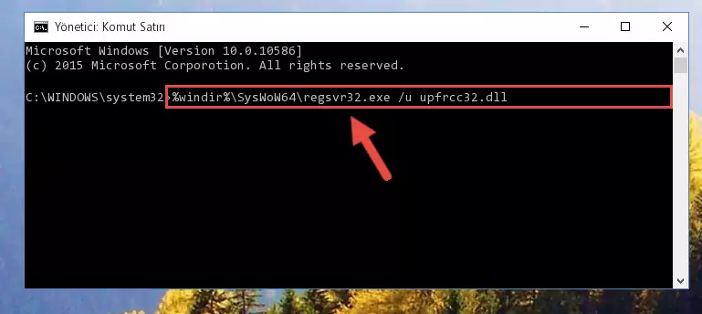 Upfrcc32.dll dosyası için temiz kayıt yaratma (64 Bit için)