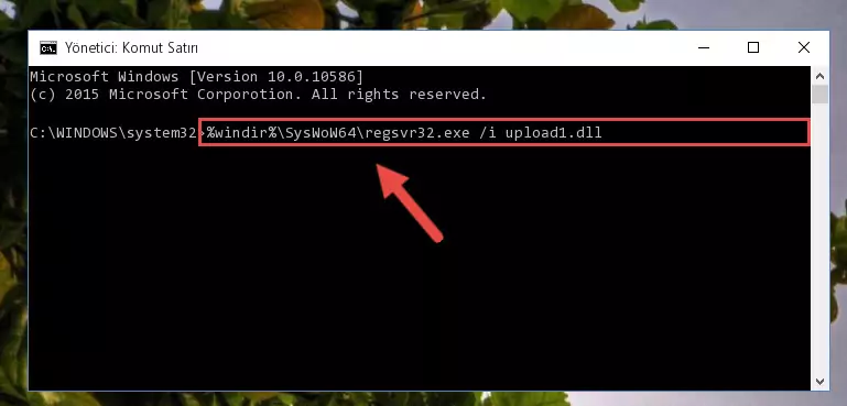 Upload1.dll kütüphanesinin Windows Kayıt Defterindeki sorunlu kaydını silme