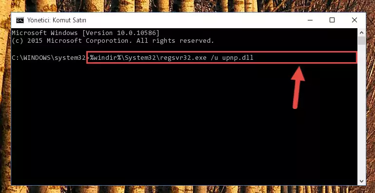 Upnp.dll dosyası için Windows Kayıt Defterinde yeni kayıt oluşturma