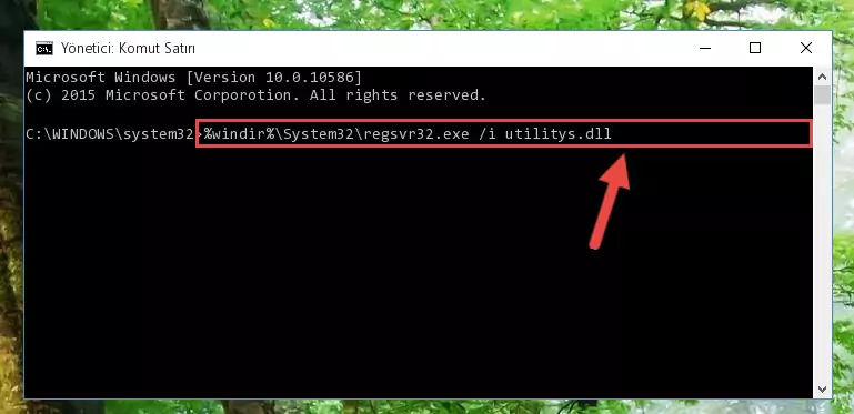 Utilitys.dll kütüphanesinin Windows Kayıt Defterindeki sorunlu kaydını silme