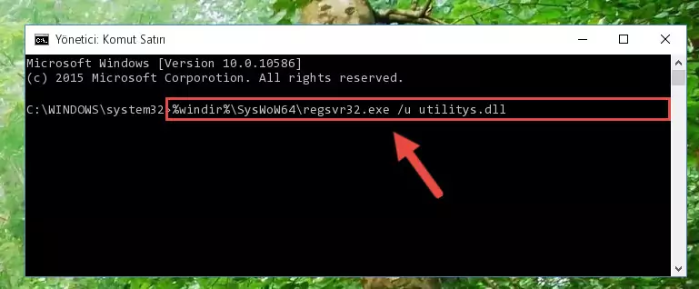 Utilitys.dll kütüphanesi için temiz kayıt yaratma (64 Bit için)