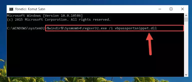 Vbpassportsnippet.dll kütüphanesinin Windows Kayıt Defterindeki sorunlu kaydını silme