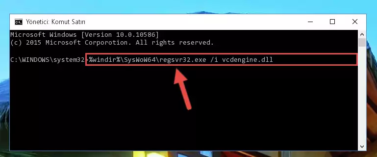 Vcdengine.dll kütüphanesinin Windows Kayıt Defterindeki sorunlu kaydını silme